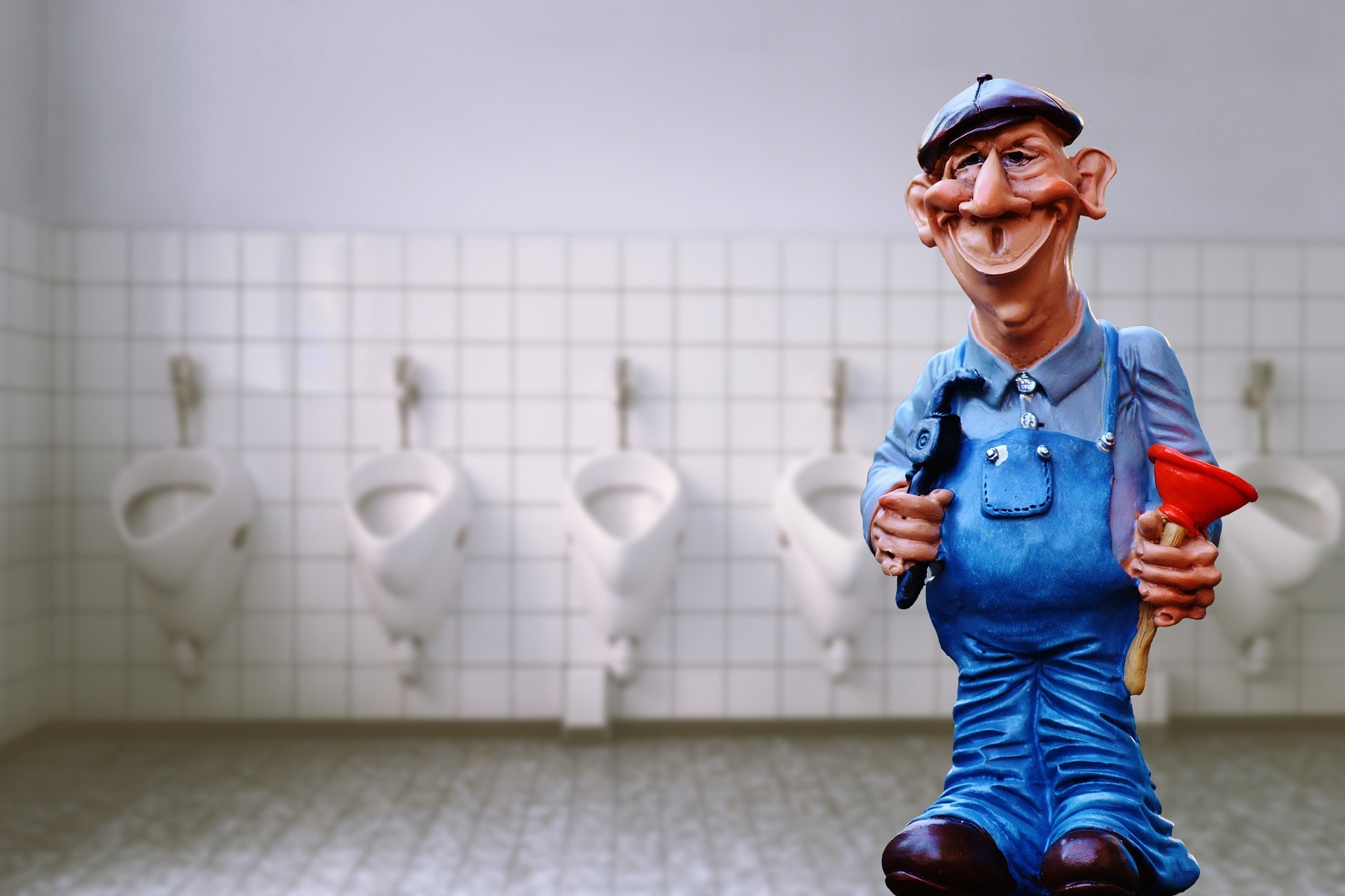 toilet gig workers plumber