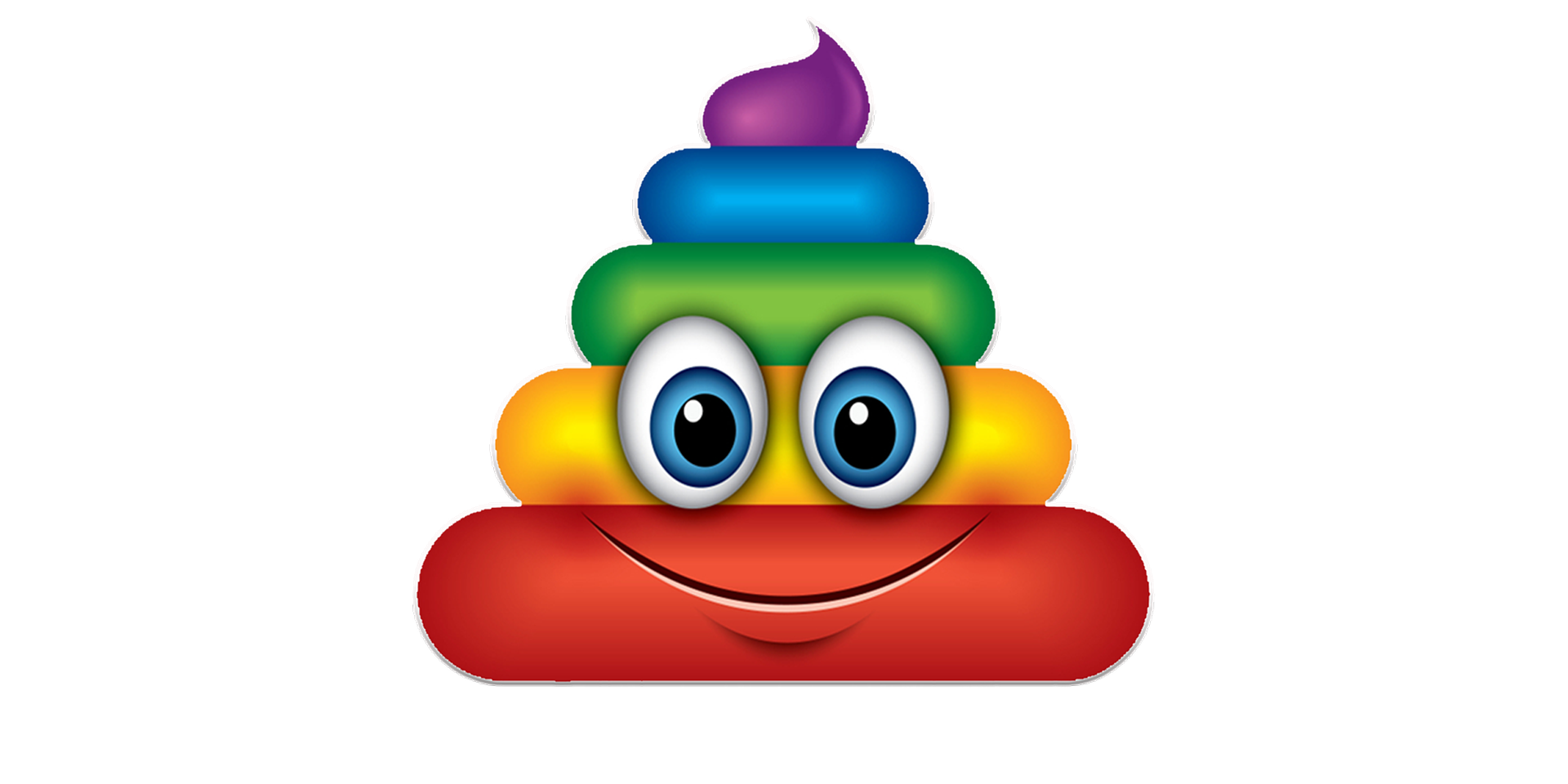 poo rainbow
